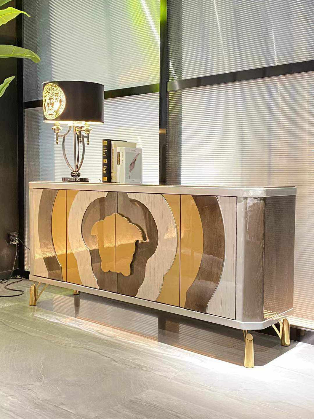 Medusa Versace Rectangular Console Table