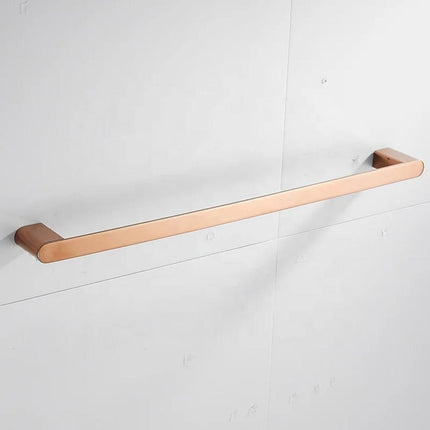 Porte-serviettes en acier inoxydable 304 plaqué or rose, accessoires de salle de bain