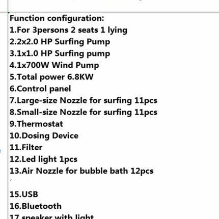 Luxuriöser 4-Sitzer-Whirlpool der High-End-Serie Royal Aqua Sanctuary mit integrierter Sanitärinstallation