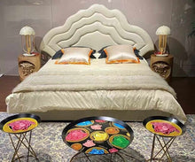 Load image into Gallery viewer, Modern Italian Versace Royal Style Comfortable Bed
