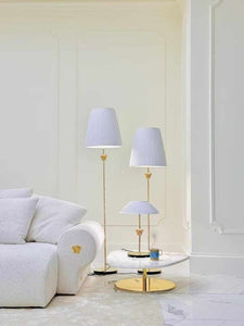 White Modern Medusa High-end and Short-end Standing Lighting Lamp and Table Lamp