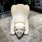 Unique Polar Bear Sofa Beanbag, Blending Art and Functionality in a Soft, Sculptural Form, Adding a Touch of Fantasy to Contemporary Interiors