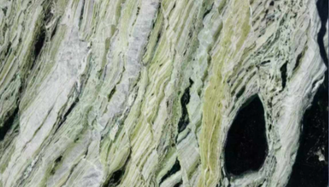 Soft Green Woody Visuals Classy Natural Brazilian Marble Stone Slab Tiles Ideally for Ceiling Wall Floor