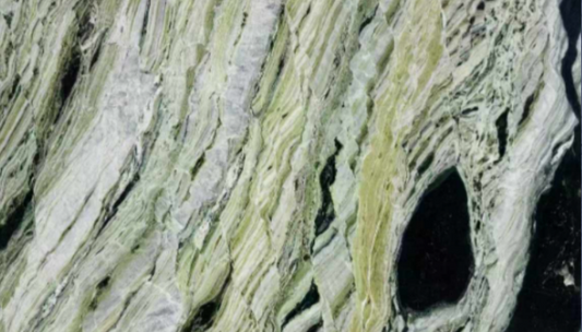 Soft Green Woody Visuals Classy Natural Brazilian Marble Stone Slab Tiles Ideally for Ceiling Wall Floor