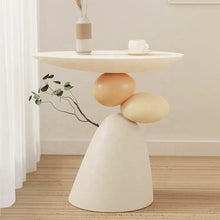 Load image into Gallery viewer, Luxury Round Storage Coffee Table – Modern Small Tea Table for Simple Household Living Room

