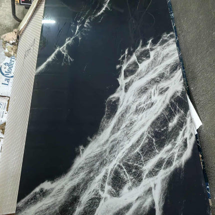 High-End Glossy Marble Stone Design Porcelain Tiles | Polished Glazed Luxury Floor and Wall Tiles for Modern Interior Decoration