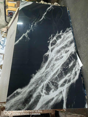 High-End Glossy Marble Stone Design Porcelain Tiles | Polished Glazed Luxury Floor and Wall Tiles for Modern Interior Decoration