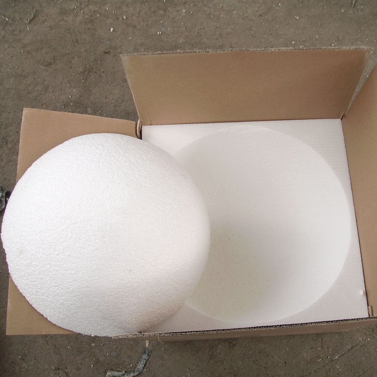 Modern Italian Grey Marble Kitchen Sink – Cylindrical Single Bowl Apron Front Natural Stone Wash Basin