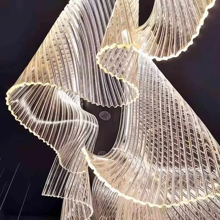 Luxury Modern Industrial Vintage LED Crystal Chandelier