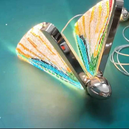 LED Wall Lamp Lighting Fixture Creative Butterfly Light Indoor Luxury Wall Lamp Bedroom Crystal Home Decor