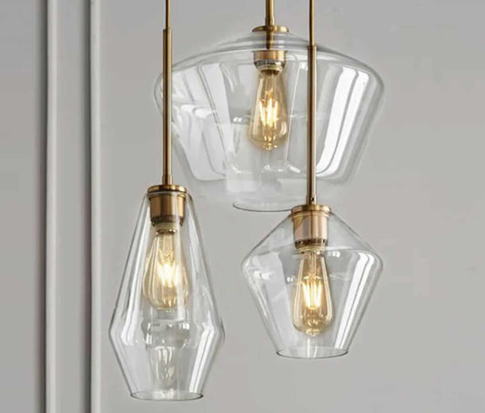 Nordic Modern Glass Pendant Lights Fixtures