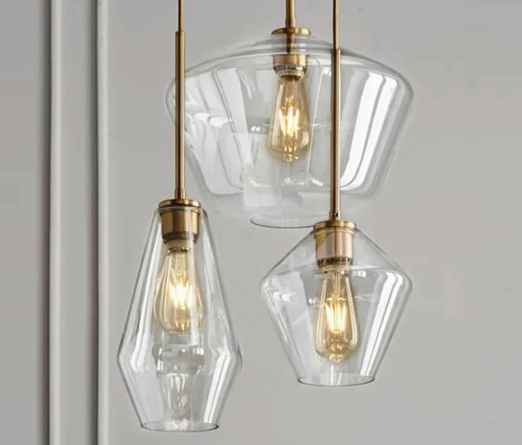 Nordic Modern Glass Pendant Lights Fixtures