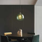 Modern Grey Green Glass Pendant Lamp