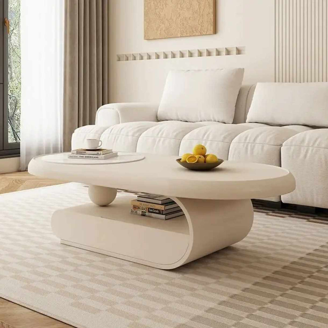 Nature Stone Marble Simple Creative Center Coffee Table