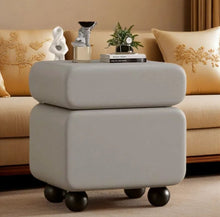 Load image into Gallery viewer, Luxury Bedroom Advanced Bedside Cabinet Storage Wood Grain Simple Modern Design
