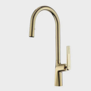 Modern Contemporary Gold Kitchen Faucet Ceramic Kitchen Mixer Tap Water Taps Classic Hot Cold Sink Faucet for Kitchen