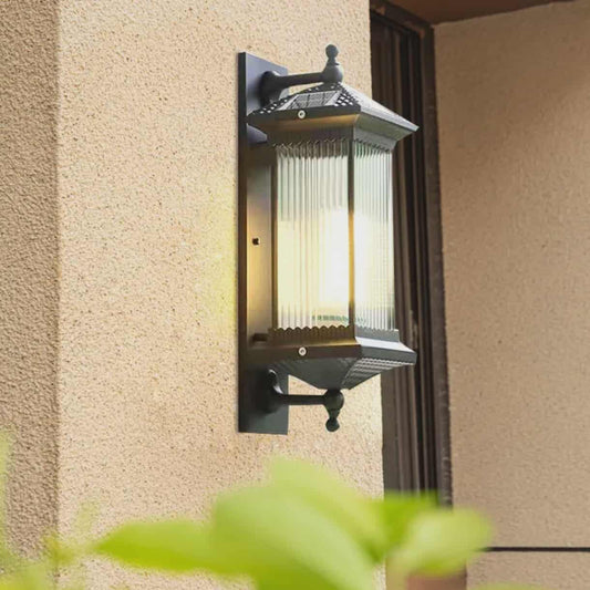Retro Modern Simple Outdoor Waterproof Wall Lamp Courtyard