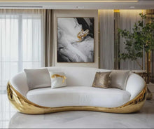 Загрузить изображение в средство просмотра галереи, 3D Nordic Modern Design Sectional Leather Luxury Sofa
