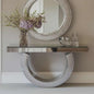 Modern Silver Console Table – Elegant Design