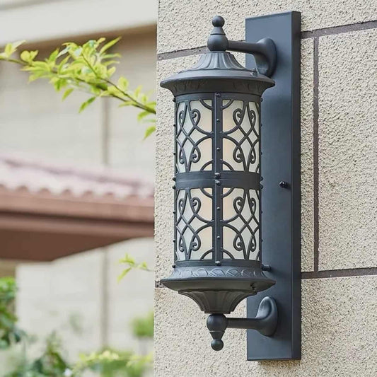 Aluminum Led Outdoor Wall Light Fixtures Modern Creative Retro Outdoor Wall Light