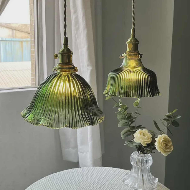 Blossom Blow Bud Glass Pendant Lights Modern Style Edition