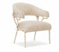 Nordic Luxury Design Creative Brass Coral Accent Leisure Chair