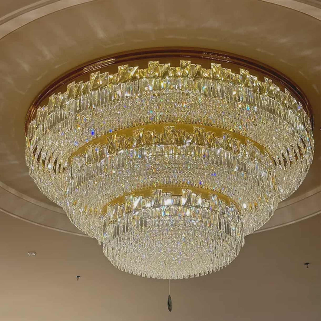 Luxury Modern K9 Crystal Ceiling Lamp – Elegant Crystal Chandelier