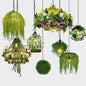 Modern Botanical Greenery Hanging Pendant Lights – Nature-Inspired