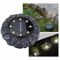 Solar Outdoor Waterproof Decorative Garden Ground Light LED Solar Stone Light