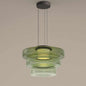 Modern Minimalist Green Glass Pendant Light – Contemporary Decorative