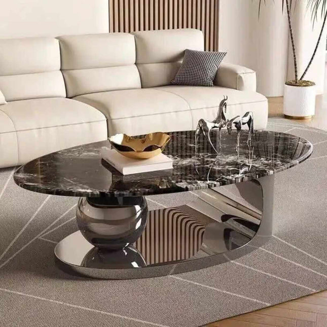 Retro Metal Nordic Portable Luxury Modern Center Table