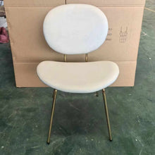 Load image into Gallery viewer, Luxury Nordic Velvet Dining Chair with 304 Stainless Steel Frame
