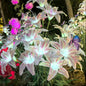 LED Glowing Lily Flower Light – Outdoor Garden and Landscape Decorative Lighting