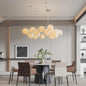 Nordic Modern White Bubble Pendant Chandelier – Contemporary LED Ceiling Light