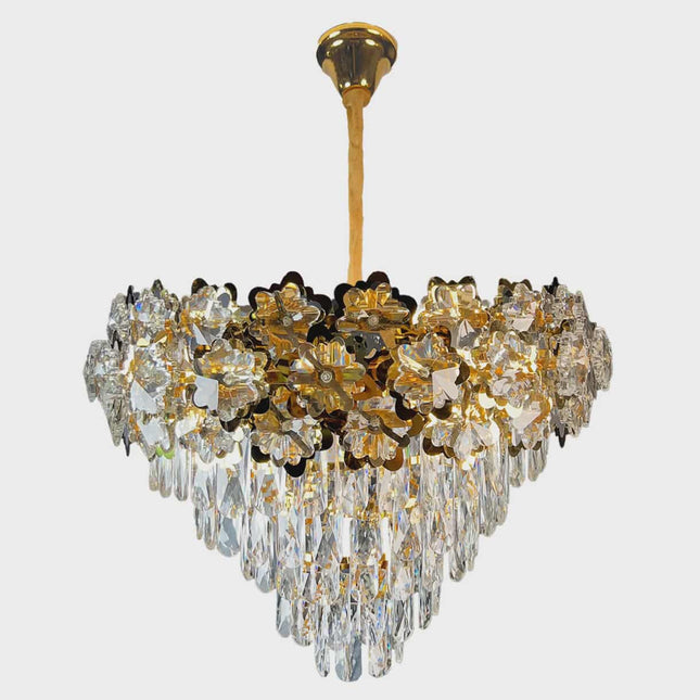 k9 Crystal Luxury Modern LED Pendant Light Chandelier for Living or Dining Room Led Lights