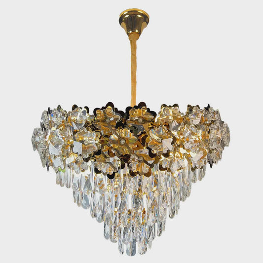 k9 Crystal Luxury Modern LED Pendant Light Chandelier for Living or Dining Room Led Lights