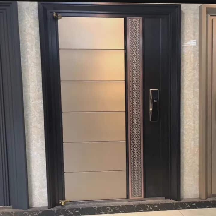 Anti-Theft Metal Steel Security Door – Durable Entrance Door