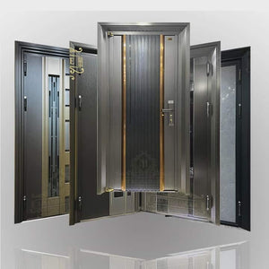 Modern Luxury Steel Security Door – Exterior Entry Door