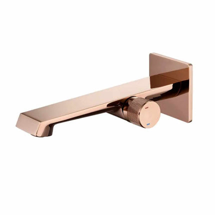 Rose Gold Faucet Wall Mount Modern Style