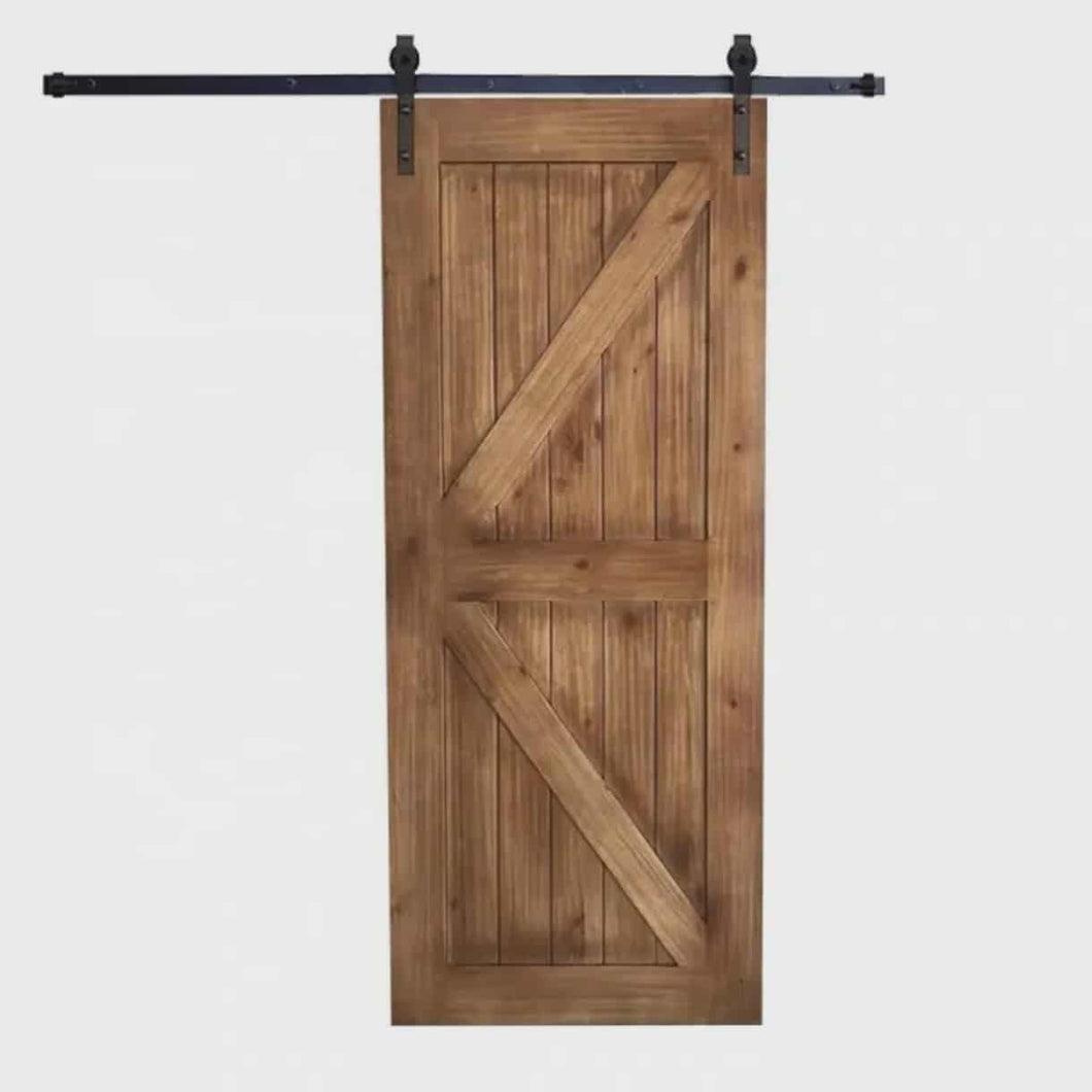 Modern Wood Barn Doors – Interior Sliding Wooden Barn Door