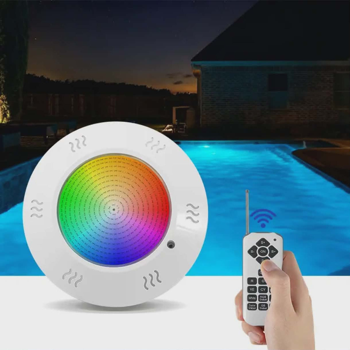 IP68 RGB Waterproof ABS 12V PAR56 LED Pool Light – 9W & 18W Energy-Eff ...