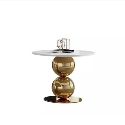 Wohnzimmermöbel-Sets, moderne Luxus-Couchtische aus Metall, großer Couchtisch aus Edelstahl