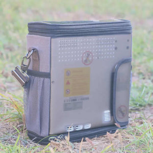 Small Portable 1–6L Adjustable Continuous Flow Oxygen Concentrator – Lightweight Personal Oxygen Device for Home & Travel