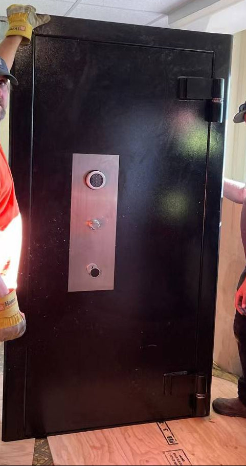 Metal Vault Safe Strong Bunker Door Underground