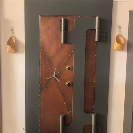 Stainless Steel Strong Bank Round Vault Doors Safe Room With Handle Vault Security Door -{ PRICE DEPENDS ON SIZE}