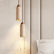Загрузить изображение в средство просмотра галереи, Travertine Pendant Lamp Best Design Decorative Light Classic Bedside Lava Stone Lamp Lights
