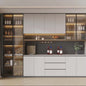 Minimalist Modern Modular Kitchen Cabinet – Customizable Size & Material