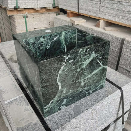 Natural Verde Alpi Marble Bathroom Sink – Green Marble Vanity Countertop