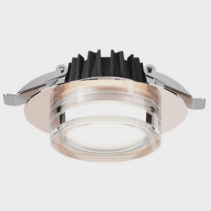 Luxuriöse, galvanisierte LED-Deckenleuchte – moderner Einbaustrahler für Wohnzimmer, Flur, Eingangsbereich und Schlafzimmer 