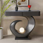 Luxury Modern Console Table High-End Home Office & Living Room Furniture Light Embrace Corridor Wall Entryway Table